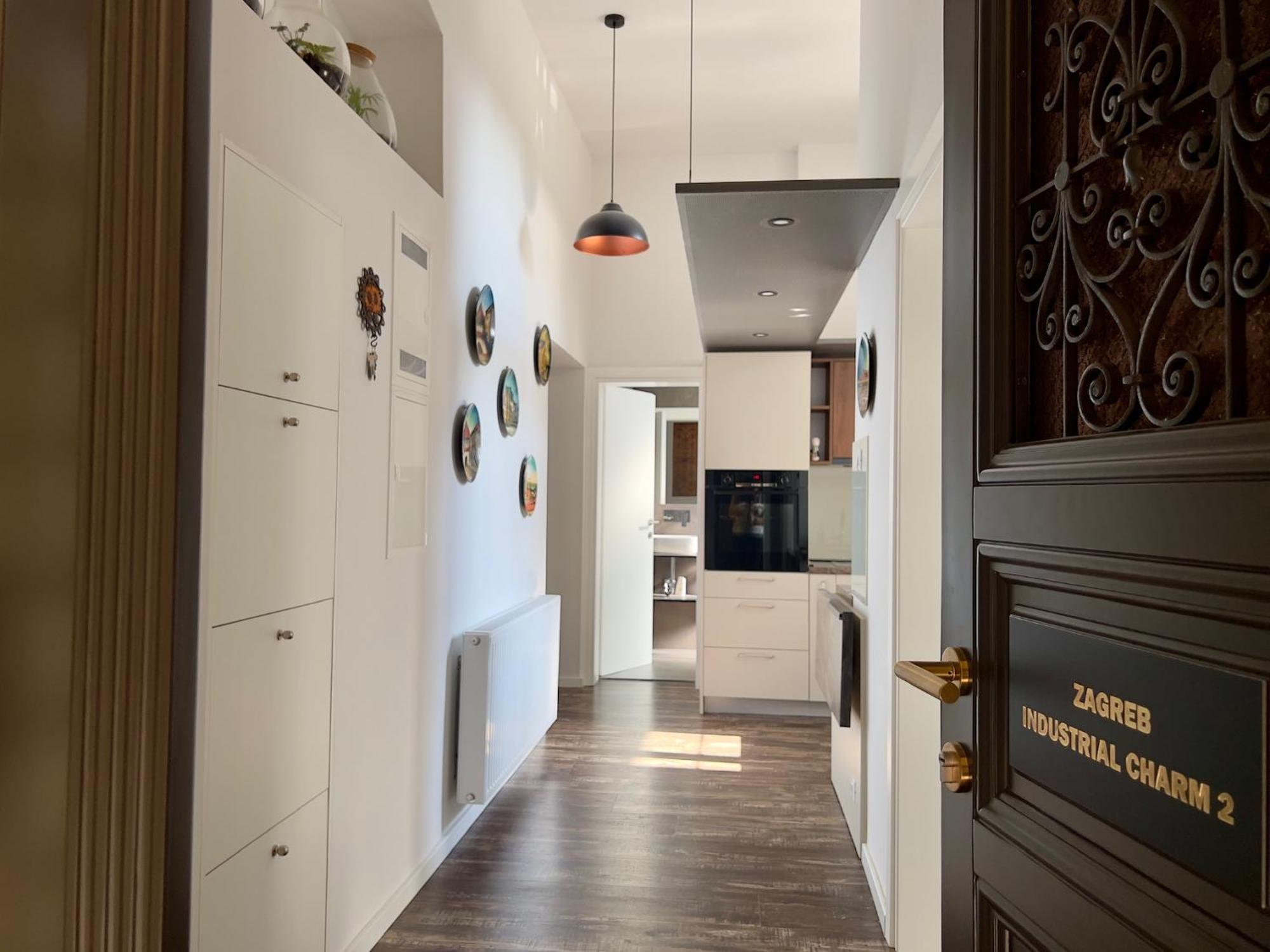 Zagreb Industrial Charm 1 & 2 Apartment Luaran gambar