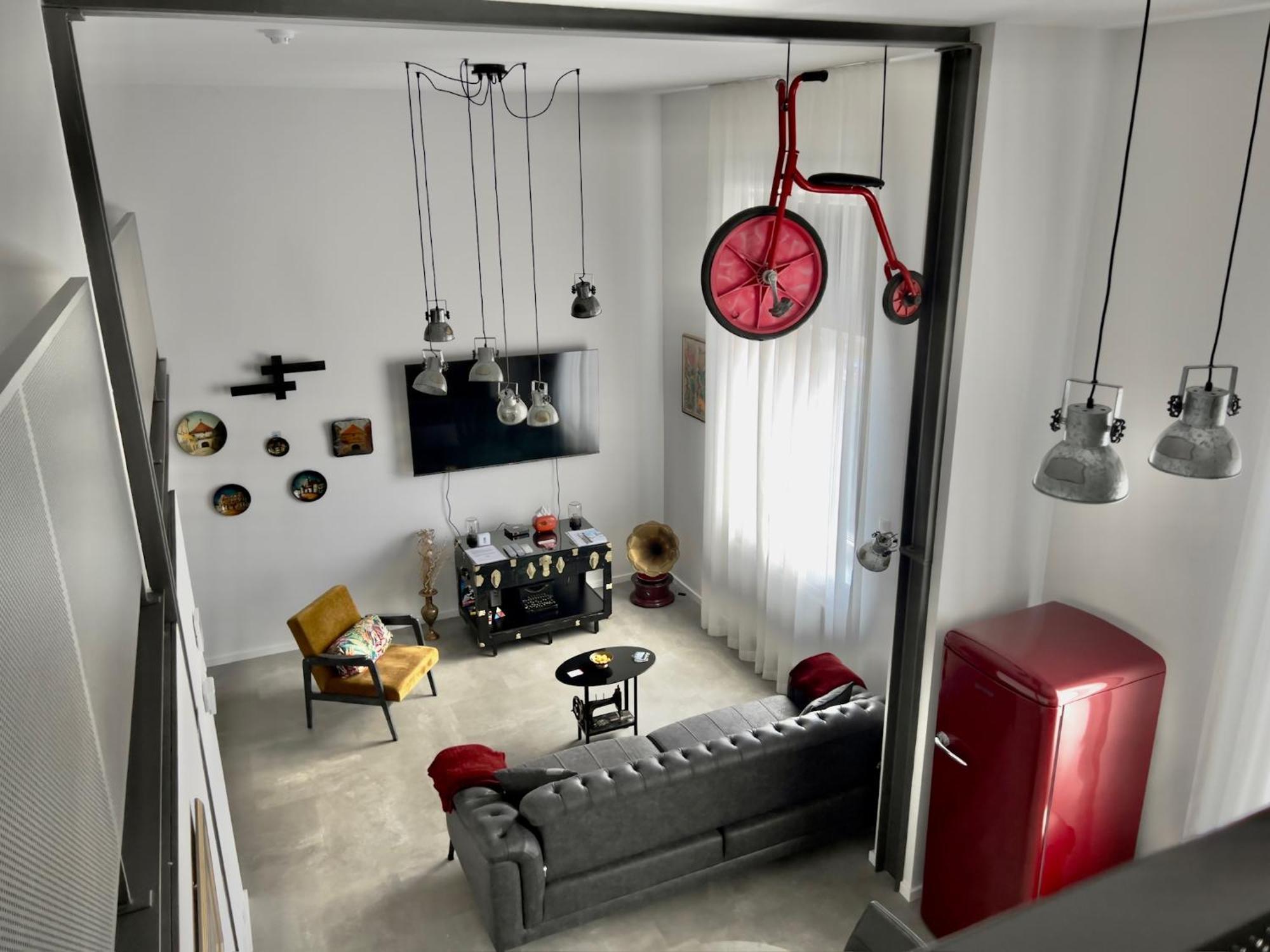Zagreb Industrial Charm 1 & 2 Apartment Luaran gambar