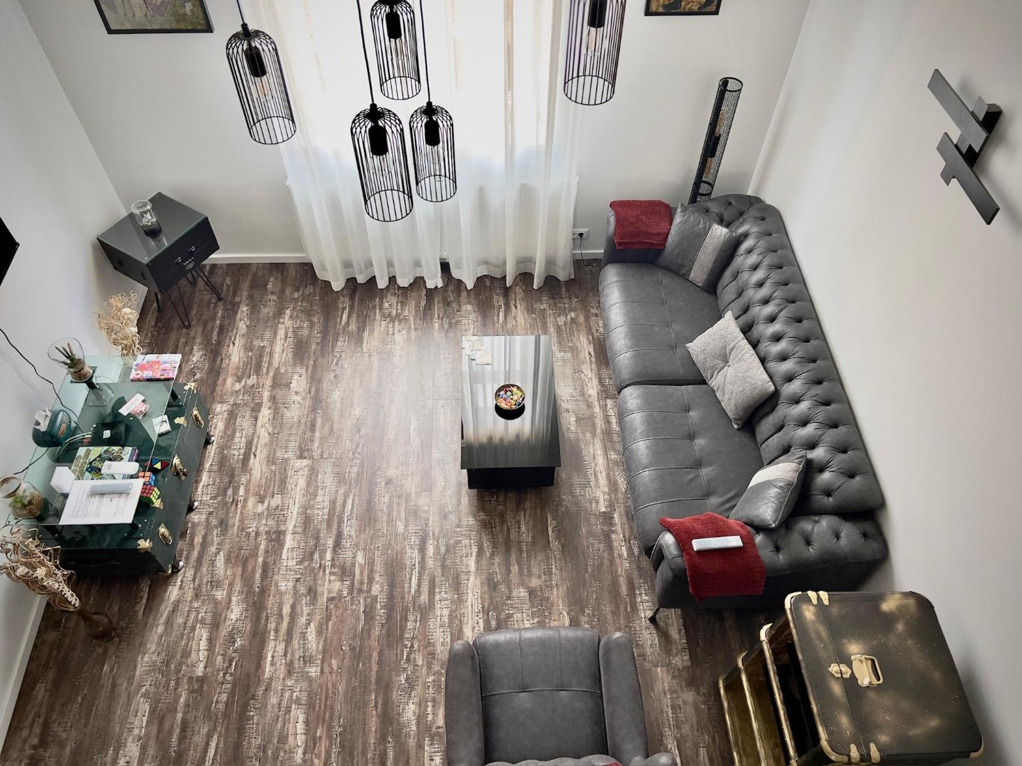 Zagreb Industrial Charm 1 & 2 Apartment Luaran gambar