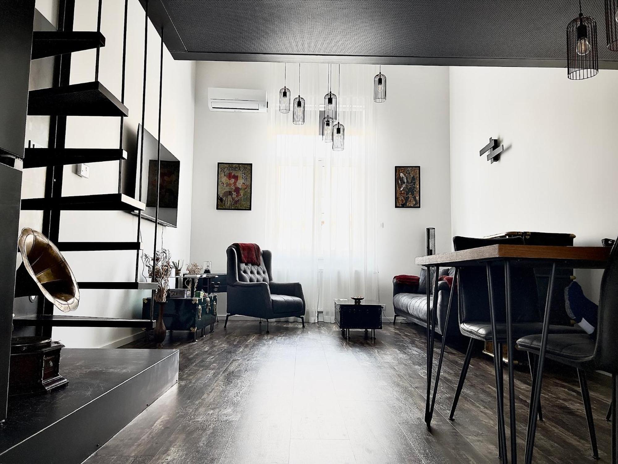 Zagreb Industrial Charm 1 & 2 Apartment Luaran gambar