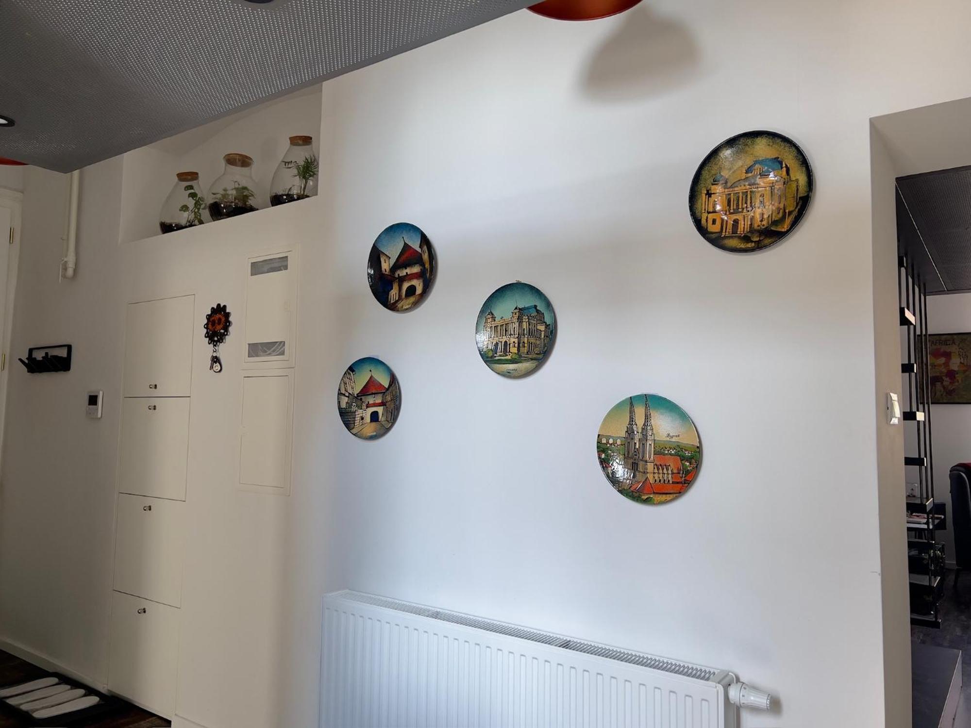 Zagreb Industrial Charm 1 & 2 Apartment Luaran gambar